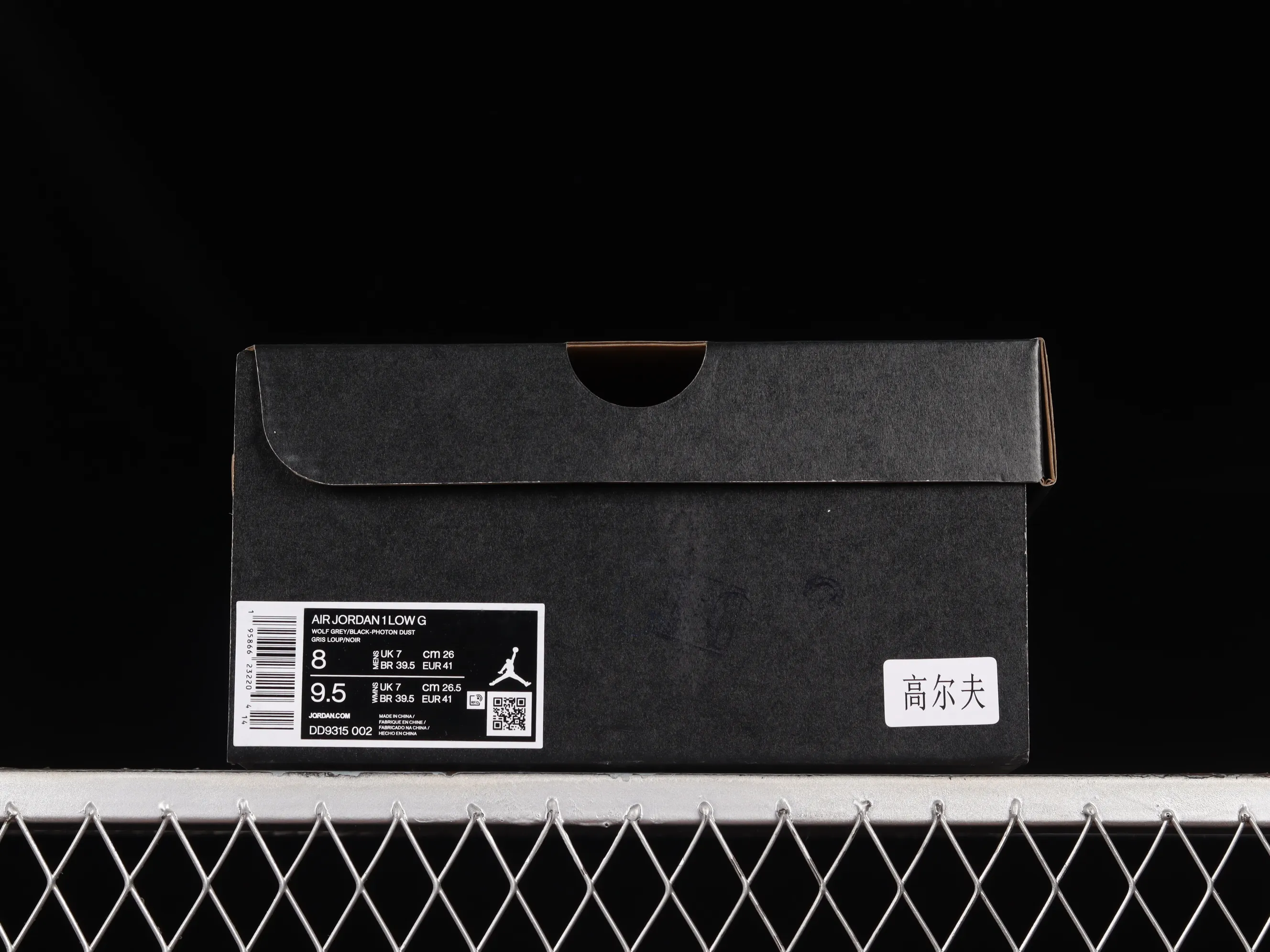 All categories Air Jordan Jordan series basketball shoes Air Jordan 1 Low G version pure original Air Jordan 1 Low Golf AJ1 Joe 1 new golf version Wolf gray color DD9315-002